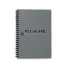 Load image into Gallery viewer, Spiral Notebook - Ruled Line - Visualize Apparel