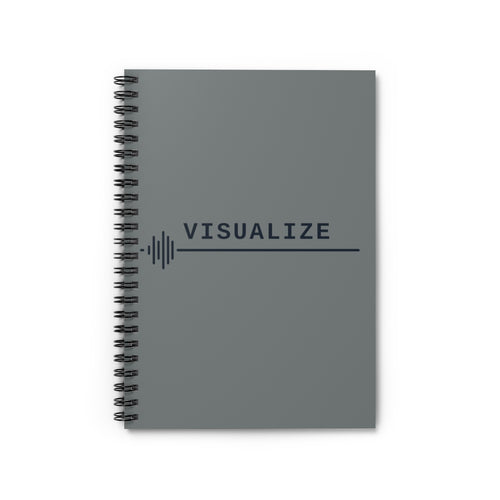 Spiral Notebook - Ruled Line - Visualize Apparel