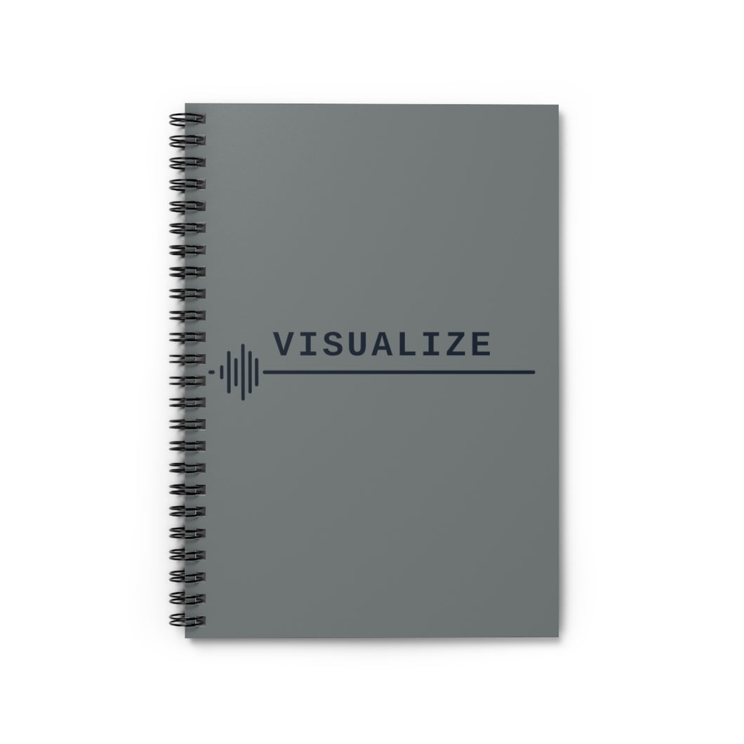 Spiral Notebook - Ruled Line - Visualize Apparel