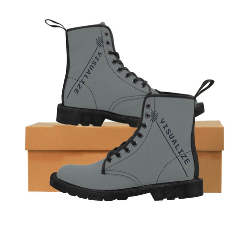 Men's Canvas Boots - Visualize Apparel