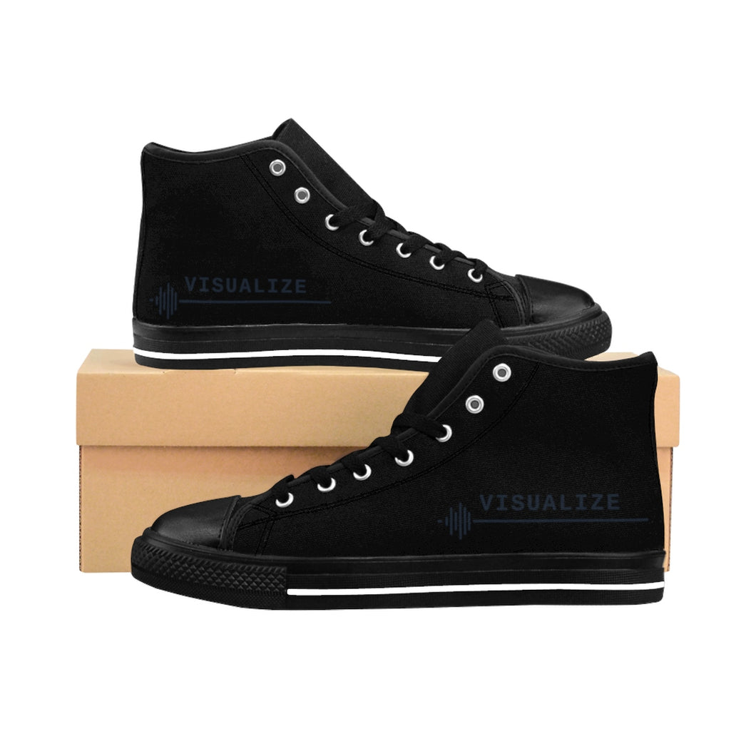 Men's High-top Sneakers - Visualize Apparel