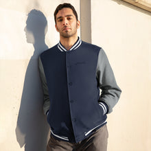 Load image into Gallery viewer, Men&#39;s Varsity Jacket - Visualize Apparel