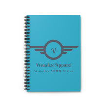 Load image into Gallery viewer, Spiral Notebook - Ruled Line - Visualize Apparel