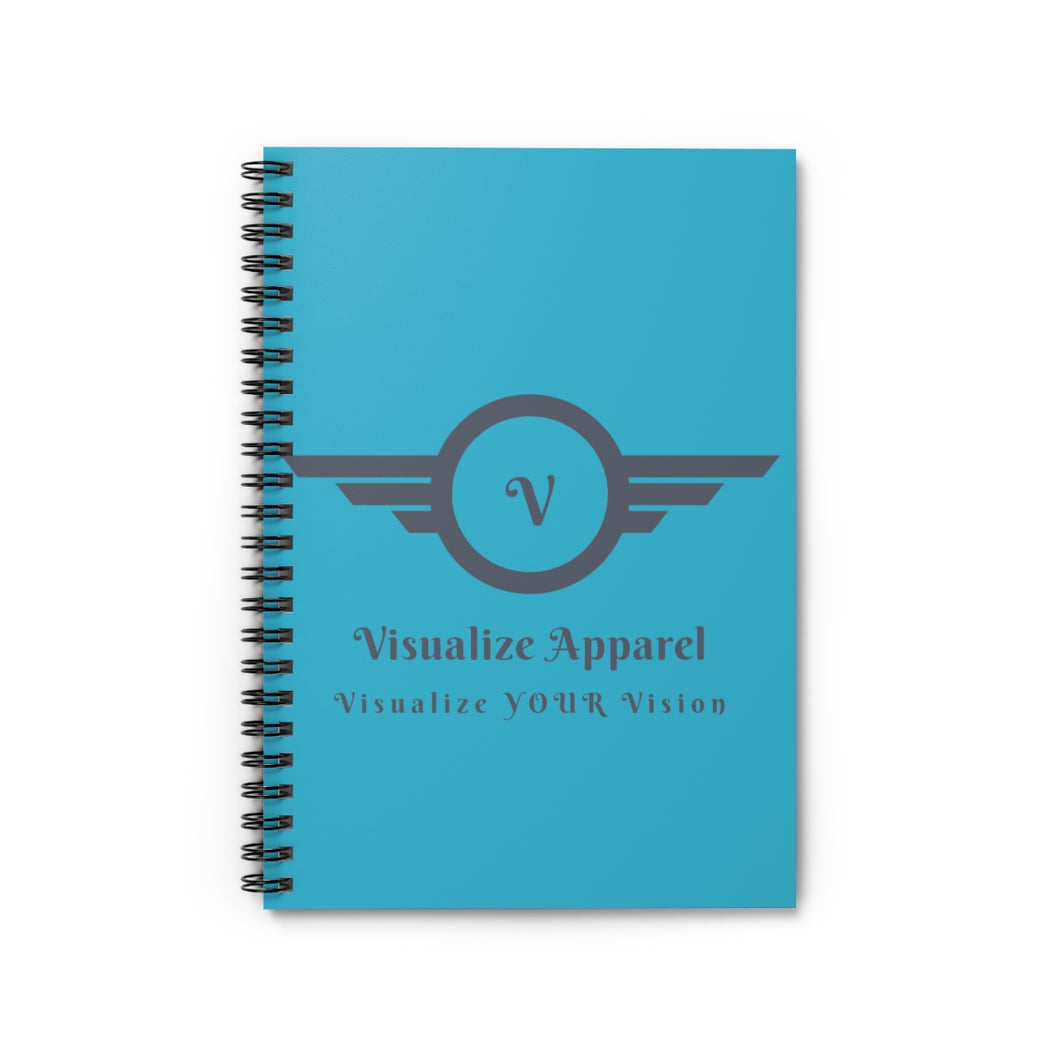 Spiral Notebook - Ruled Line - Visualize Apparel