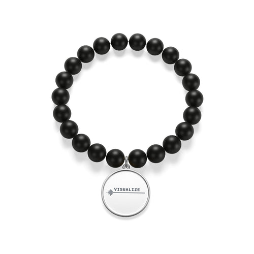 Matte Onyx Bracelet - Visualize Apparel