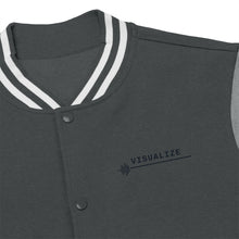Load image into Gallery viewer, Men&#39;s Varsity Jacket - Visualize Apparel