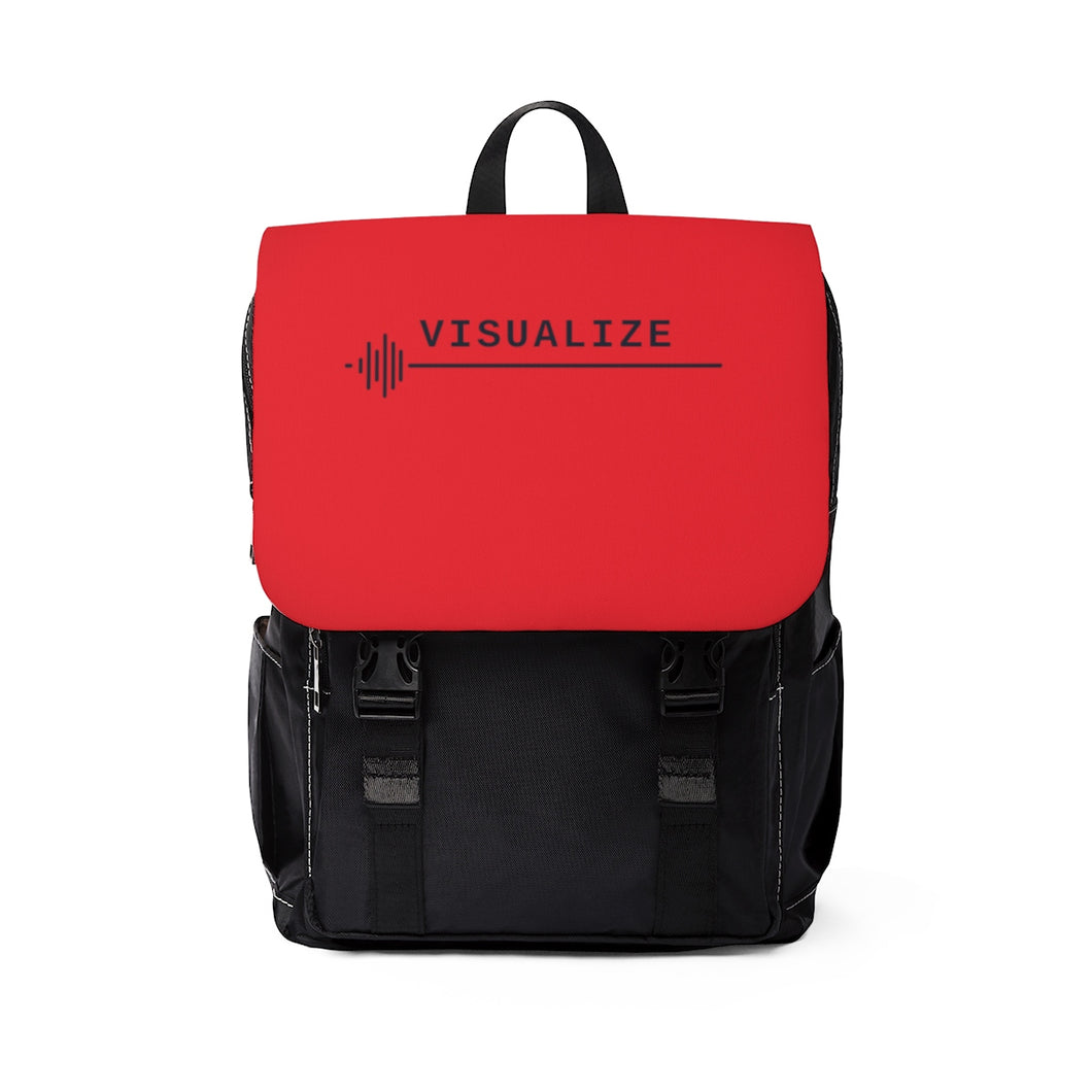 Unisex Casual Shoulder Backpack - Visualize Apparel