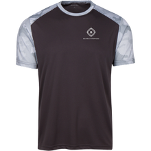Load image into Gallery viewer, ST371 Sport-Tek CamoHex Colorblock T-Shirt - Visualize Apparel