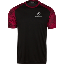 Load image into Gallery viewer, ST371 Sport-Tek CamoHex Colorblock T-Shirt - Visualize Apparel