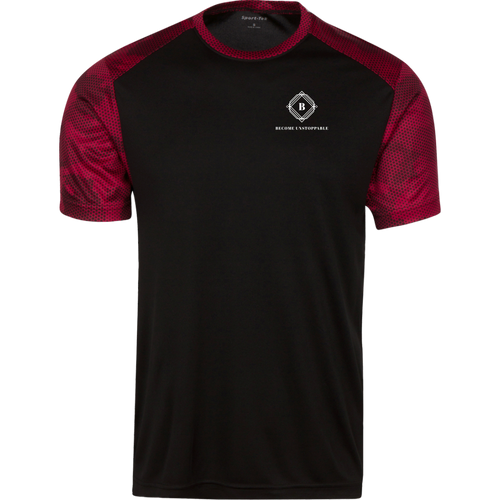 ST371 Sport-Tek CamoHex Colorblock T-Shirt - Visualize Apparel