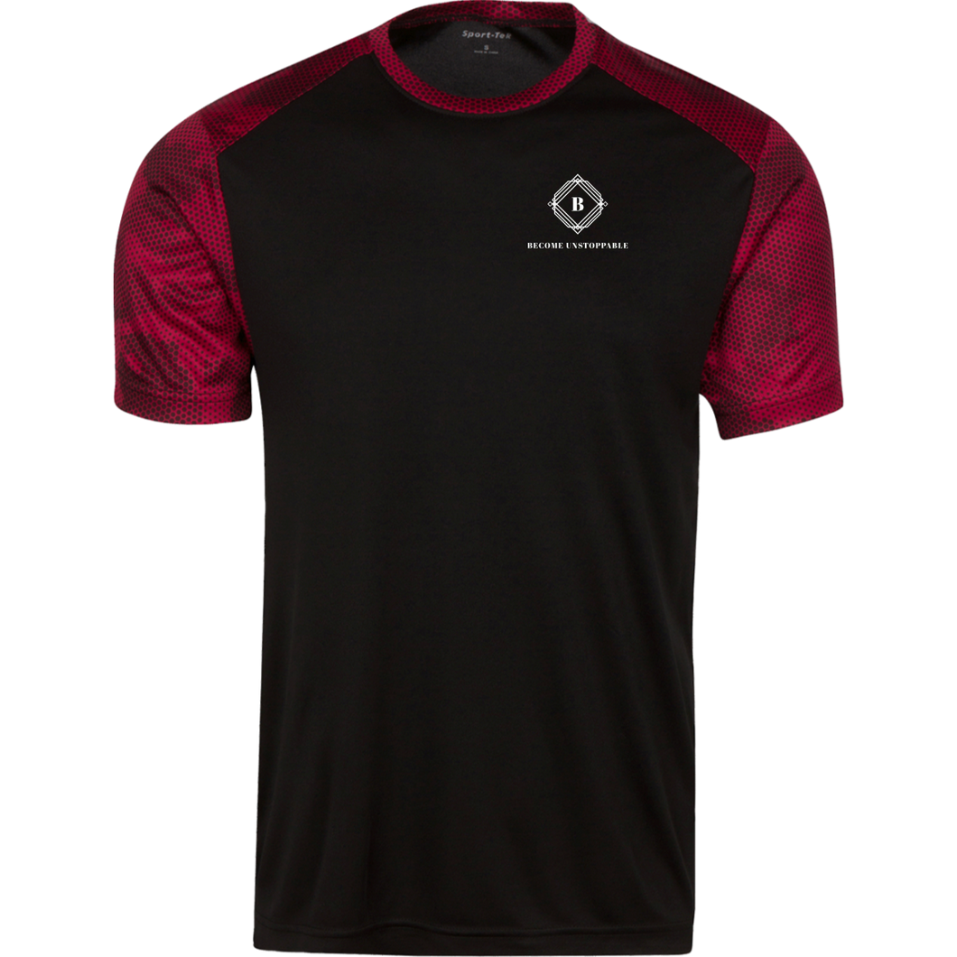 ST371 Sport-Tek CamoHex Colorblock T-Shirt - Visualize Apparel