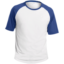 Load image into Gallery viewer, T201 Sport-Tek SS Colorblock Raglan Jersey - Visualize Apparel