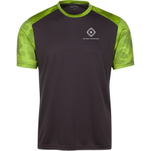 Load image into Gallery viewer, ST371 Sport-Tek CamoHex Colorblock T-Shirt - Visualize Apparel