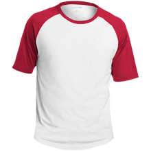 Load image into Gallery viewer, T201 Sport-Tek SS Colorblock Raglan Jersey - Visualize Apparel