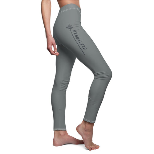 Women's Cut & Sew Casual Leggings - Visualize Apparel