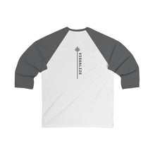 Load image into Gallery viewer, Unisex 3/4 Sleeve Baseball Tee - Visualize Apparel