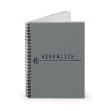Load image into Gallery viewer, Spiral Notebook - Ruled Line - Visualize Apparel